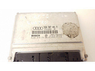 Блок управления двигателя 8D0907401M, 0281010156   Audi A4 S4 B5 8D