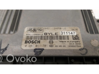 Блок управления двигателя 0281011701, 8M5112A650LE   Ford Focus C-MAX