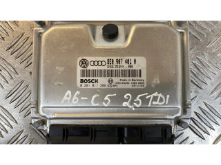 Блок управления двигателя 8E0907401N, 1039S04294   Audi A6 S6 C5 4B