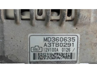 Генератор A3TB0291, MD360635   Mitsubishi Carisma      