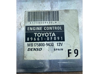 Řídící jednotka 896610F091   Toyota Corolla Verso AR10 2004