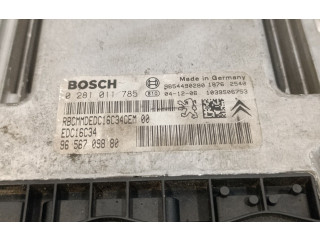 Řídící jednotka 0281011785, EDC16C34   Citroen C3 Pluriel 2005