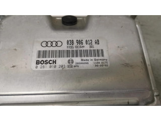 Блок управления двигателя 038906012AB, 0281010203   Audi A6 S6 C5 4B