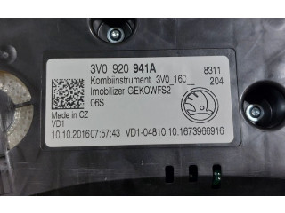 Přístrojová deska  Skoda Superb B8 (3V) 2017 3V0920941A, 3V0920941A  