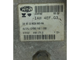 Блок управления двигателя IAW4EF.G3, 51761337   Fiat Multipla