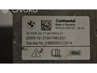 Подрулевой переключатель 9474812, 31947481201   BMW 7 G11 G12