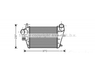 Интеркулер  60686738   Alfa Romeo 156 1.6