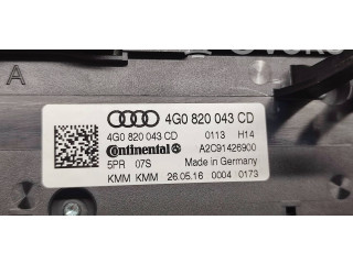 Блок управления климат-контролем 4G0820043CD, A2C91426900   Audi A6 S6 C7 4G