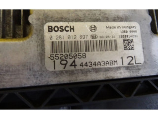 Řídící jednotka 0281012897   Fiat Croma 2006