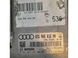 Блок управления двигателя 03G906016MH, 1039S22681   Audi A6 S6 C6 4F