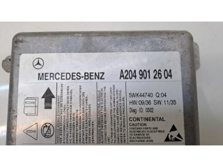 Блок подушек безопасности A2049012604   Mercedes-Benz C W204