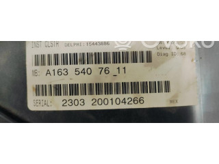 Přístrojová deska  Mercedes-Benz ML W163 2005 A1635407611  
