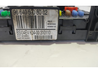 Pojistková skříňka Řídící jednotka BSM 966405808002, BSI04EV   Peugeot 5008 2012