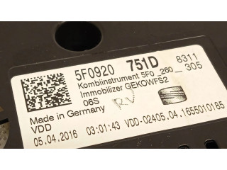 Панель приборов 5F0920751D   Seat Ateca       