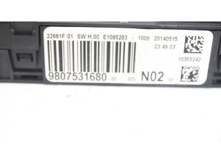   Pojistková skříňka 9807531680   Peugeot 2008  2016