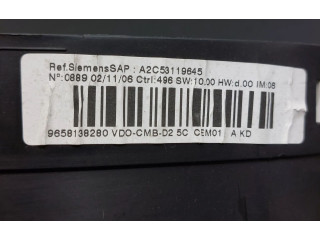 Přístrojová deska  Peugeot 407 2006 9658138280, 02C53119  