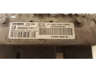 Блок управления двигателя 9647568180, 9652890280   Citroen C2