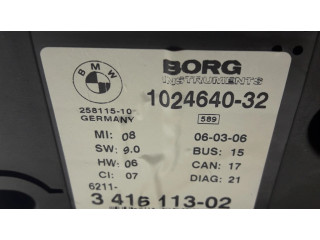 Панель приборов 102464032, 341611302   BMW X3 E83       