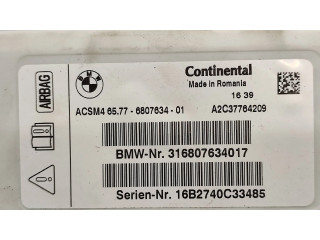 Блок подушек безопасности 6807634, 65776807634   BMW 3 F30 F35 F31