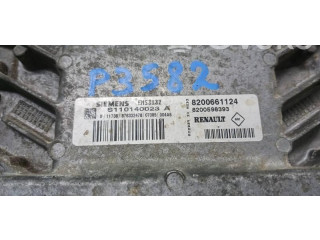 Блок управления двигателем Блок управления 8200661124, S110140023A   Renault Logan I
