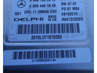 Блок управления двигателя A6461502072, A0054461840   Mercedes-Benz CLK AMG A208 C208