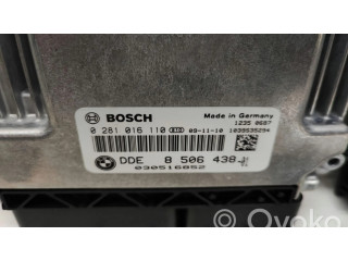 Řídící jednotka 8506438, 0281016110   BMW X1 E84 2010