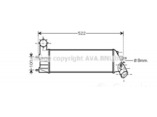 Интеркулер  1489396080   Fiat Ulysse 2.0