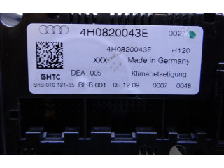Блок управления климат-контролем 4H0820043E   Audi A8 S8 D4 4H