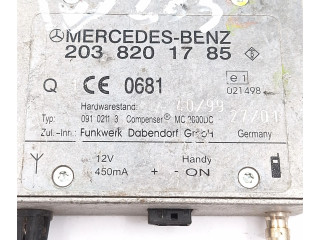Блок комфорта A2038201785, A2038201785   Mercedes-Benz C W204   