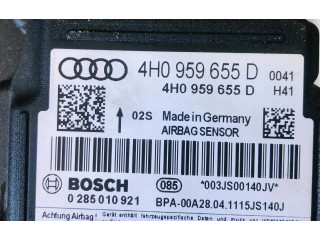 Блок подушек безопасности 4H0959655D   Audi A8 S8 D4 4H