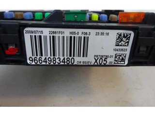 Pojistková skříňka Řídící jednotka BSM 9664983480   Citroen C3 Pluriel 2009