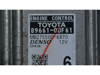 Блок управления двигателя 896610DF61   Toyota Yaris