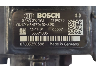 Vstřikovací čerpadlo 0445010193, 55571005   Opel Astra J     