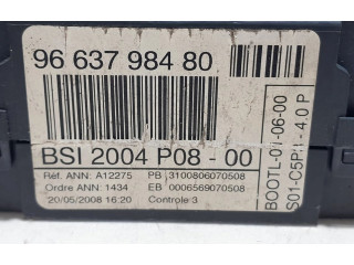   Pojistková skříňka 9663798480, 163718   Peugeot 207 2008