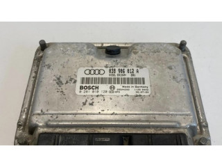 Блок управления двигателя 038906012A, 0281010120   Audi A3 S3 8L