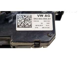 Подрулевой шлейф SRS 5K0953569AH, 1K5953502K   Skoda Superb B6 (3T)