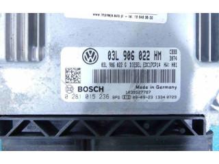 Блок управления двигателем Блок управления 0281015236, IMPRK932351   Volkswagen Tiguan