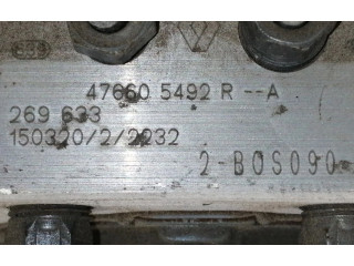 Jednotka ABS 476605492RA, 269633   Renault Captur 2015