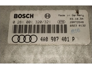 Блок управления двигателя 4A0907401P, 28RTD548   Audi A6 S6 C6 4F