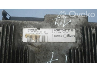 Блок управления двигателя 7700111775, HOM7700875745   Renault Megane I