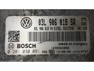 Řídící jednotka 03L906018SR, 0281030091   Skoda Superb B6 (3T) 2014
