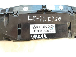 Блок управления климат-контролем 2118300490, Q00030406   Mercedes-Benz E W211