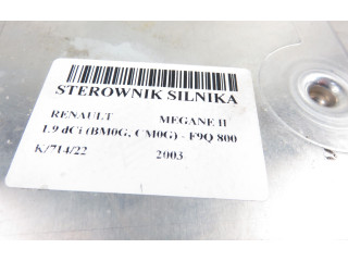 Řídící jednotka 8200305678, 0281011275   Renault Megane II 2003