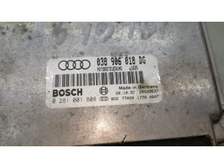 Блок управления двигателя 038906018DG, 0281001808   Audi A6 S6 C5 4B