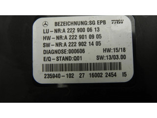 Блок управления A2229000613, G4667   Mercedes-Benz S W222