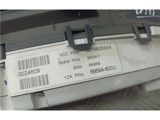 Přístrojová deska  Volvo S80 2007 30786053AA, 30786053AA  