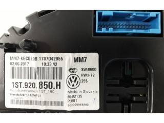 Přístrojová deska  Skoda Citigo 2017 1ST920850H, 1ST920850H  