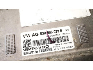 Блок управления двигателя 03d906023b, 5wp40421   Volkswagen Fox