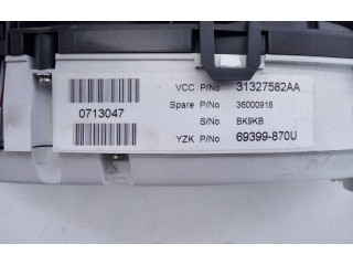 Přístrojová deska  Volvo XC70 2012 31327582AA, E3-B5-34-4  