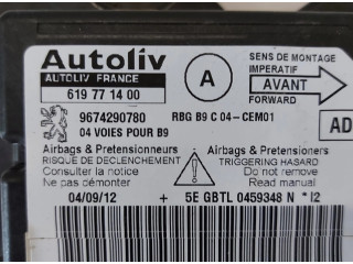 Блок подушек безопасности 9674290780, 619771400   Citroen Berlingo